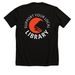 Friends of the Urbana Regional Library (FURL), a Solid Black Blend Premium Unisex Tee (back-view)