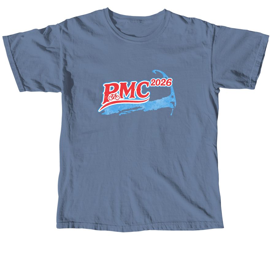 Team Donahue 2026 PMC Fundraiser&nbsp;, a Blue Jean Comfort Colors Unisex Tee