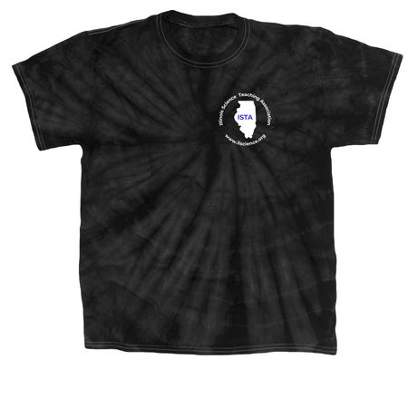 ISTA Conference 2026 Shirt, a Black Classic Tie Dye Tee