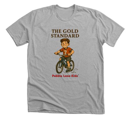 Ricky The Gold Standard, a Athletic Heather Premium Unisex Tee