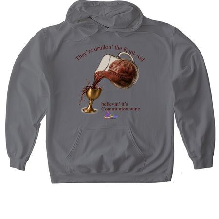 Balm Ministries The Next Generation, a Charcoal Gildan Softstyle Pullover Hoodie