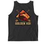 New Logo Launch, a Black Comfort Colors Tank Top (back-view)