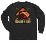 New Logo Launch, a Black Classic Long Sleeve Tee (back-view)