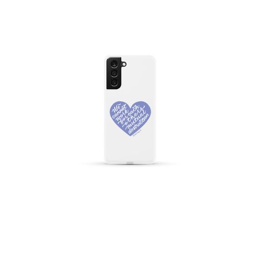 Mutual Destruction (Purple) Slim Galaxy S21 Phone Case Samsung Slim Phone Case