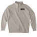 BCHU Mountain Ridge Merch, a Cement Midweight Quarter Zip Pullover