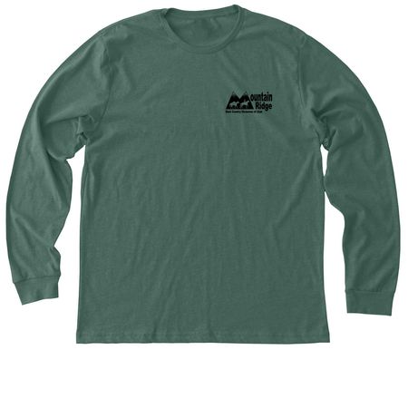 BCHU Mountain Ridge Merch, a Heather Forest Premium Long Sleeve Tee