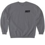 BCHU Mountain Ridge Merch, a Charcoal Softstyle Crewneck Sweatshirt (back-view)