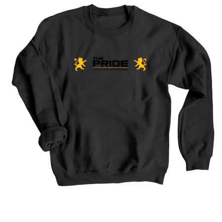 Pride of Rochester, a Black Crewneck Sweatshirt