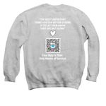 Wael Rouk, a Sport Grey Crewneck Sweatshirt (back-view)