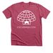 IceCabana.com Apparel, a Heather Raspberry Premium Unisex Tee