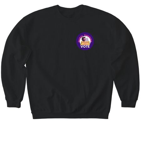 A Rock Solid Cozy Choice, a Black Softstyle Crewneck Sweatshirt