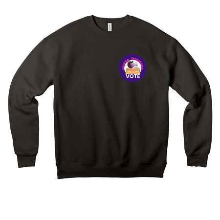 A Rock Solid Cozy Choice, a Black Premium Drop Shoulder Sweatshirt