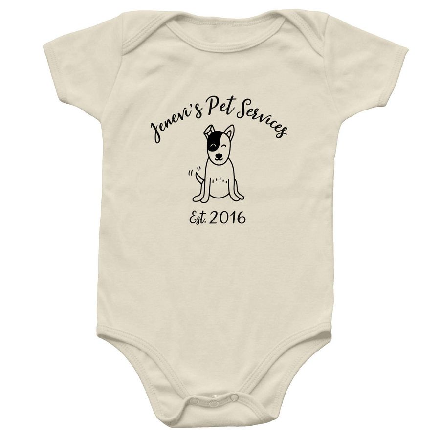 JPS Onesies Color Set 3, a Natural Infant Onesie