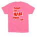 doing the NAM thing, a Charity Pink Premium Cotton Tee (back-view)