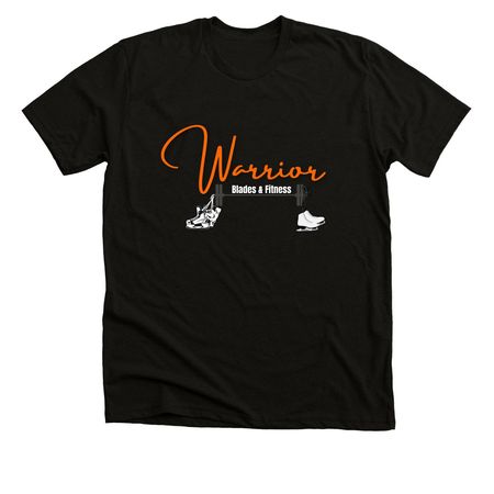 Warrior Blades & Fitness - Athlete, a Solid Black Blend Premium Unisex Tee