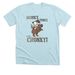 Honky, Tonky, and Chonky Coconut!, a Heather Ice Blue Premium Unisex Tee