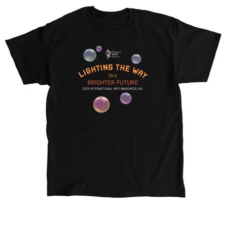 International MPS Awareness Day, a Black Classic Unisex Tee