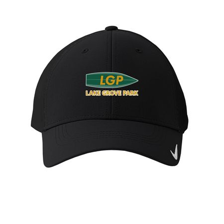 Lake Grove Park Hats, a Black Printed Nike Dri-FIT Legacy Performance Cap