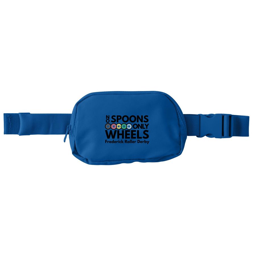 FRD Disability Pride, a Strong Blue Matte Hip Pack