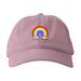 Choose Your Fighter Hat, a Lilac Haze Printed Eco Baseball Cap
