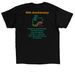 Official 2026 T-shirt, a Black Classic Unisex Tee (back-view)