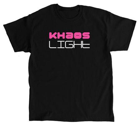 Khaos Light, a Black Classic Unisex Tee