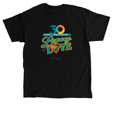 LEGACY OF LOVE ?, a Black Classic Unisex Tee