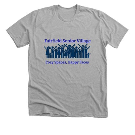 Fairfield Senior Village, a Athletic Heather Premium Unisex Tee