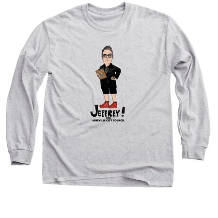 Cartoon Shirts, a Sport Grey Classic Long Sleeve Tee