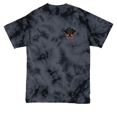 Save A Life, a Black Crystal Tie Dye Tee
