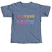 LIRR Pride Merch, a Blue Jean Comfort Colors Unisex Tee