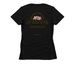 wilder north info tee, a Black Women's Slim Fit Tee (back-view)
