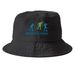 Mansfield Nordic Bucket Hat, a Black Printed Bucket Hat