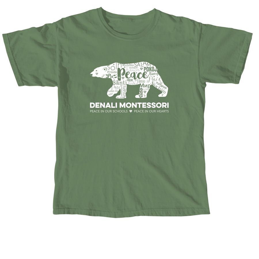 Autumn Bear, a Hemp Comfort Colors Unisex Tee