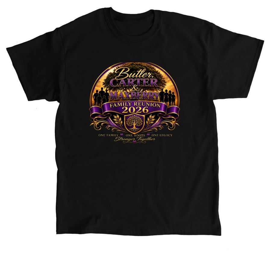 2026 Butler,Carter &Maxberry, a Black Classic Unisex Tee