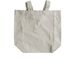&nbsp;Palestine will Be Free Tote, a Natural Recycled Cotton Tote Bag (back-view)