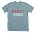 Eagle Vibes, a Heather Blue Lagoon Premium Unisex Tee