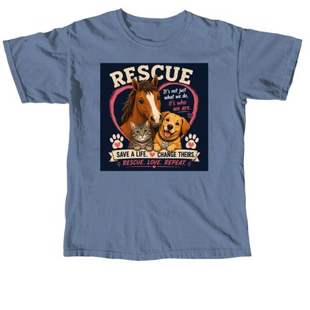 Celebrate And Encourage to Do Good!, a Blue Jean Comfort Colors Unisex Tee