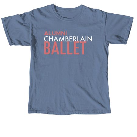 Chamberlain Ballet Alumni, a Blue Jean Comfort Colors Unisex Tee