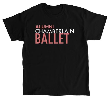Chamberlain Ballet Alumni, a Black Classic Unisex Tee
