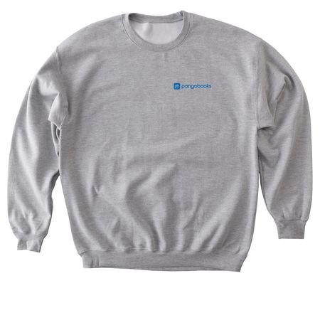 Sustainable Reading Book Club (back design), a Sport Grey Softstyle Crewneck Sweatshirt