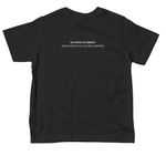 Toddler, a Black Toddler Tee (back-view)