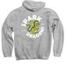 Sparky Back Hoodie, a Sport Grey Pullover Hoodie (back-view)