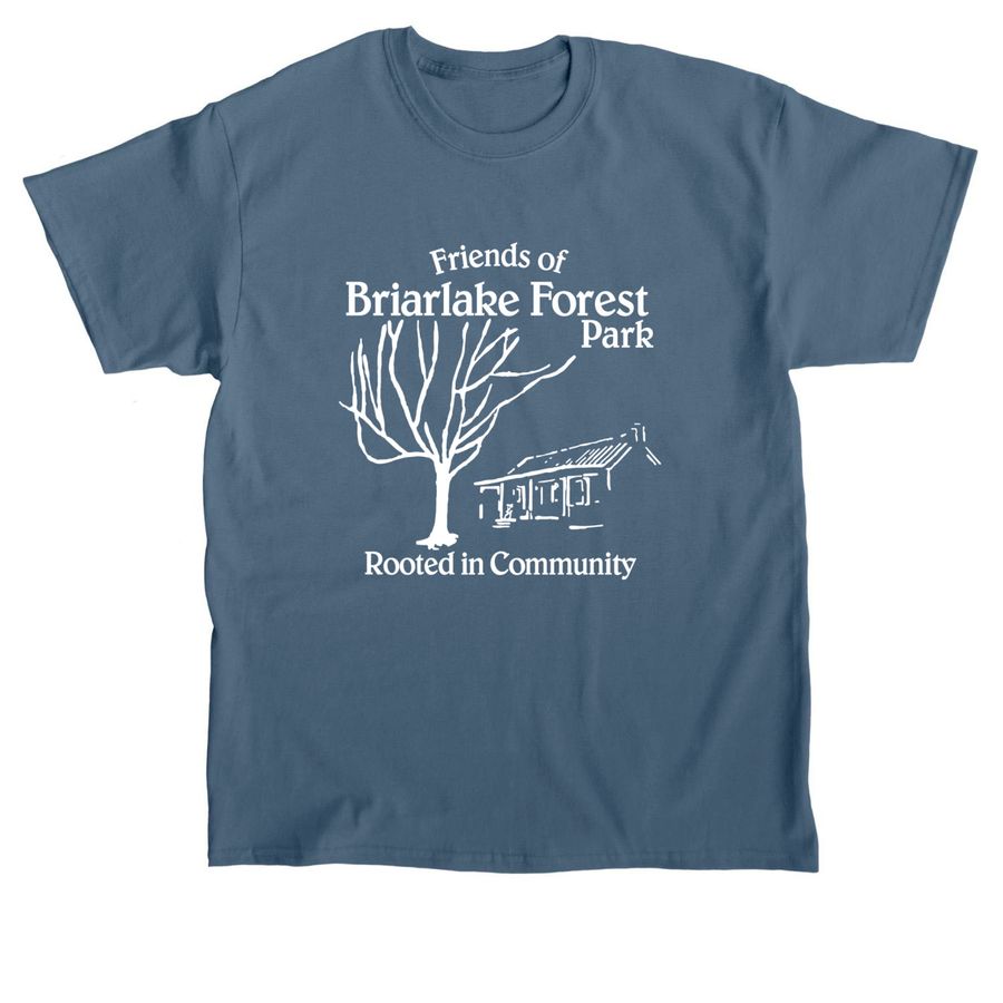 Briarlake Forest Park, a Indigo Blue Classic Unisex Tee