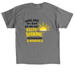 Team Mikayla Design 2, a Charcoal Classic Unisex Tee (back-view)