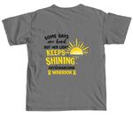 Team Mikayla Design 2, a Grey Comfort Colors Unisex Tee (back-view)