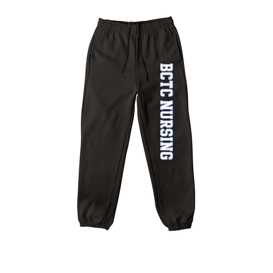 BCTC Nursing Pants, a Black Premium Heavyweight Jogger