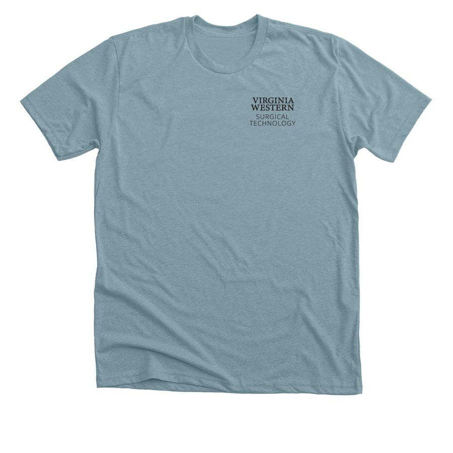 Silly Goose on the Loose, a Heather Blue Lagoon Premium Unisex Tee