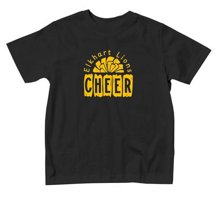 Elkhart Cheer - Toddler Shirt, a Black Toddler Tee