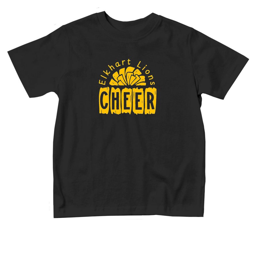 Elkhart Cheer - Toddler Shirt, a Black Toddler Tee